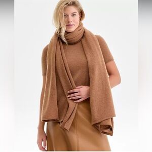 Charter Club 100% Cashmere Oversized Scarf